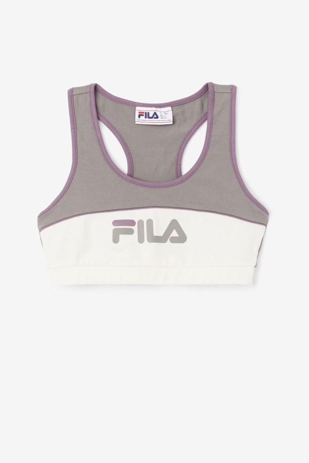 Brushed Nickel Fila Kairi Bra Top