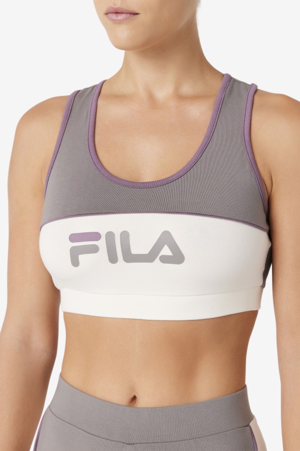 Brushed Nickel Fila Kairi Bra Top