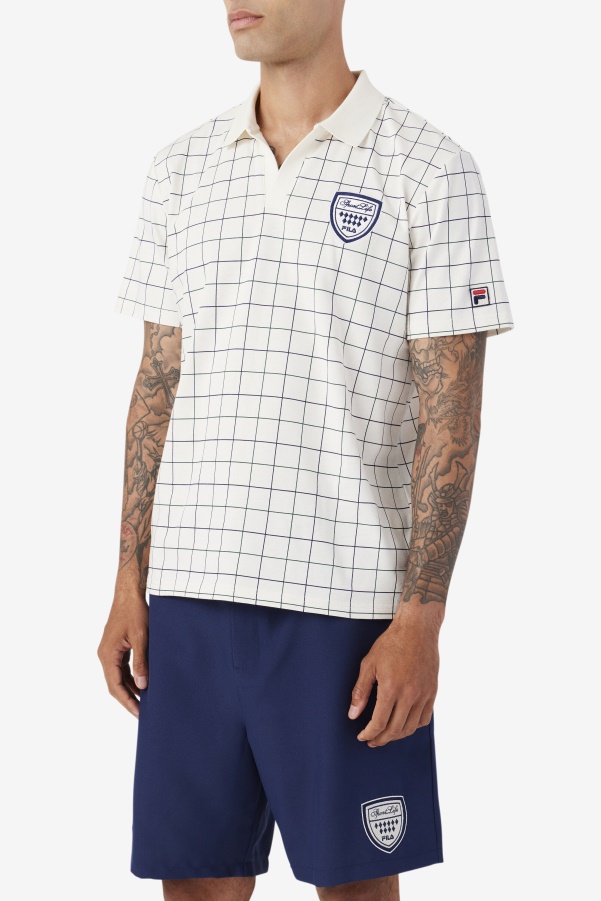 Mand Polo Gardenia/June Bug/Navy Fila