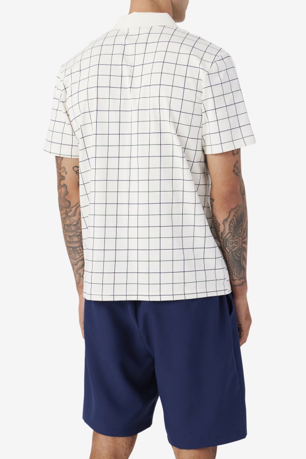 Mand Polo Gardenia/June Bug/Navy Fila