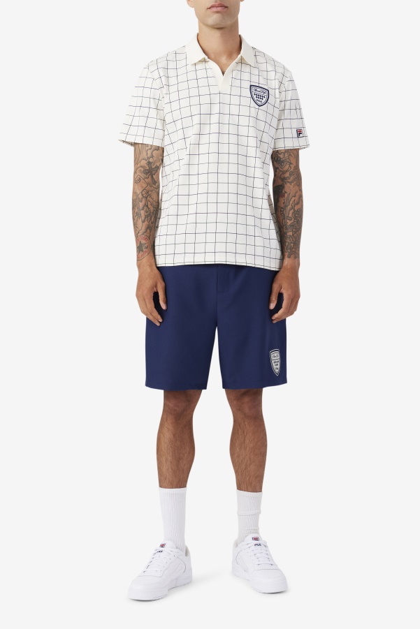 Mand Polo Gardenia/June Bug/Navy Fila