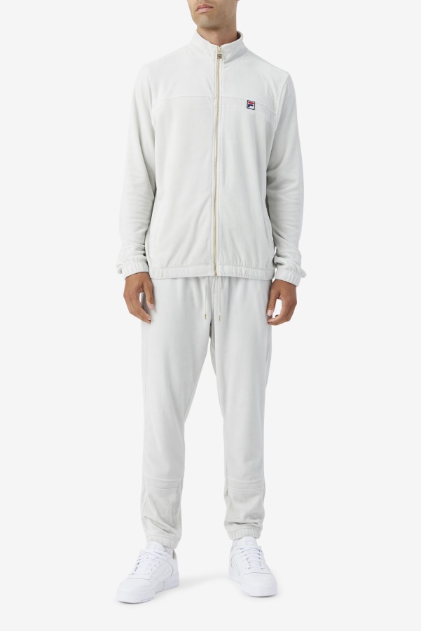 Dawn Blue Fila Ravid Velour Pant