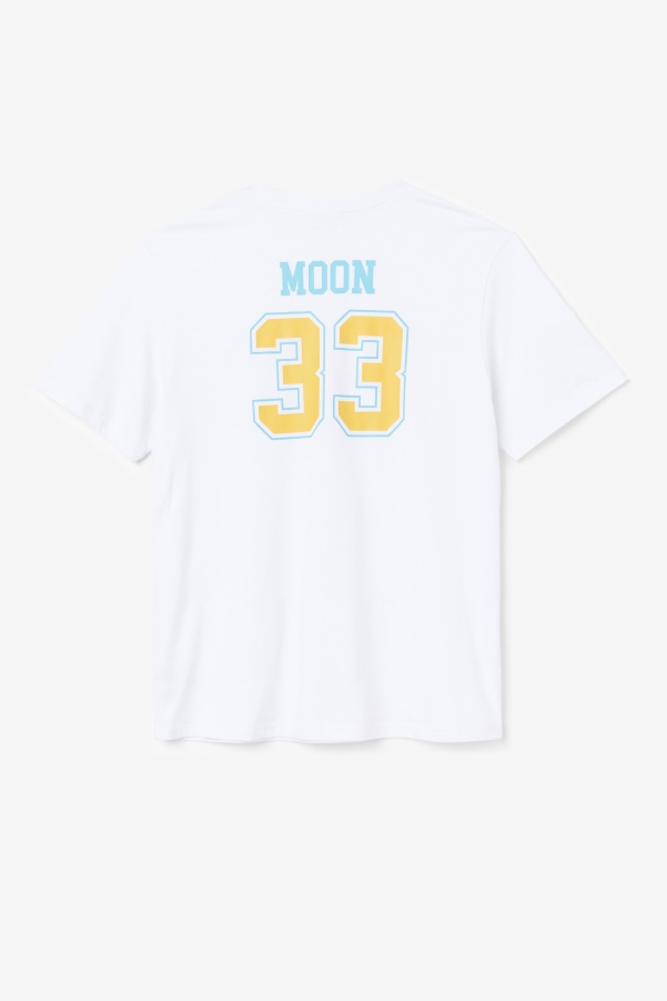 White Semi-Pro Moon Tee Fila