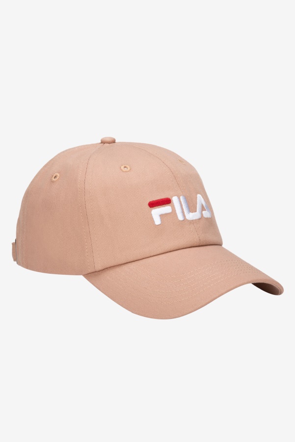 Fila Mahogany Rose Embroidered Logo Baseball Hat