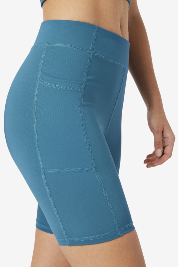 Tiana Bike Short Fila Blue Coral