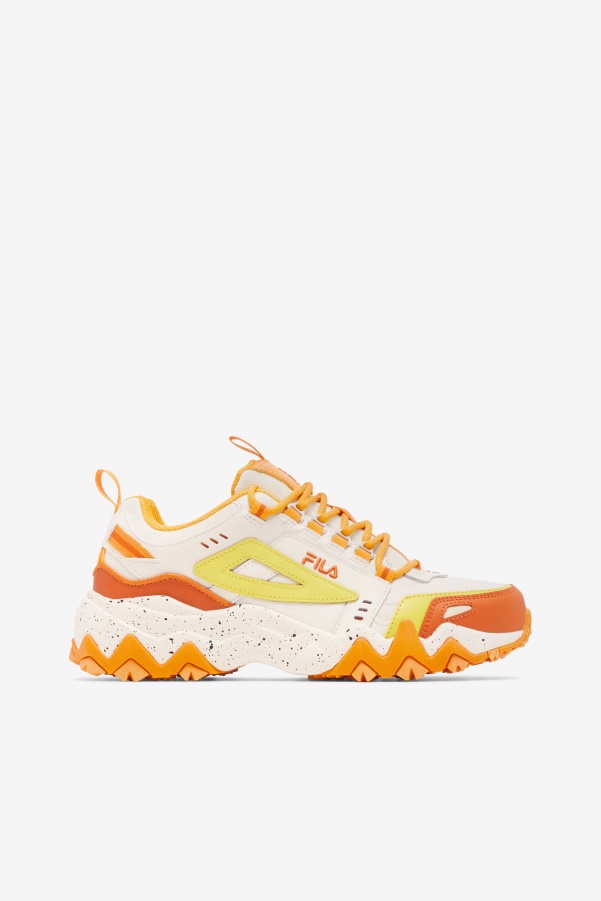 Gardenia/Yellow/Amber Yellow Fila Women's Oakmont Tr