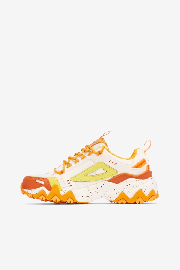 Gardenia/Yellow/Amber Yellow Fila Women's Oakmont Tr