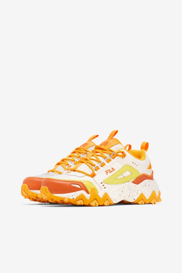 Gardenia/Yellow/Amber Yellow Fila Women's Oakmont Tr