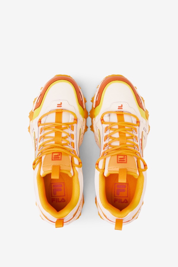 Gardenia/Yellow/Amber Yellow Fila Women's Oakmont Tr