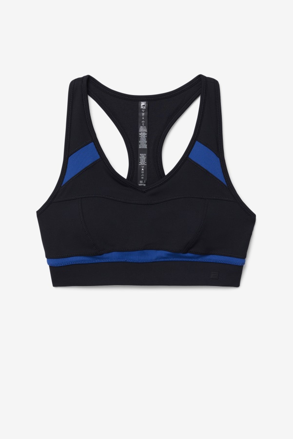 Uplift Racerback Sports Bra Black/Npny Fila