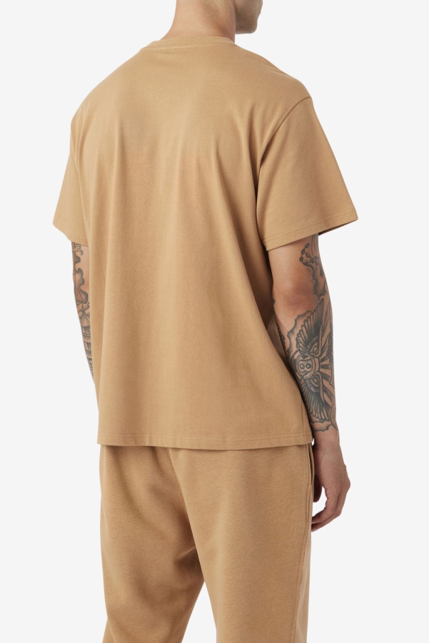 Fila 2Pac Patch Tee Tobacco Brown