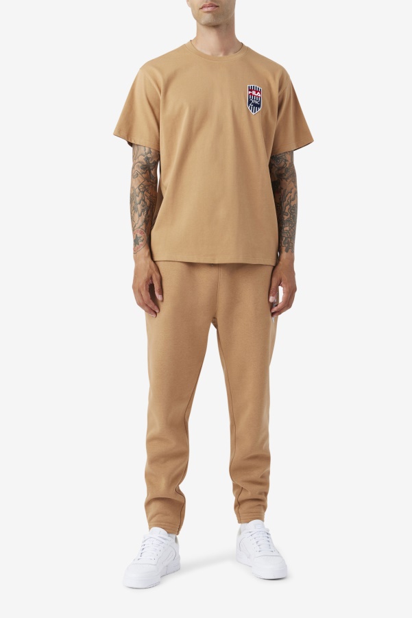 Fila 2Pac Patch Tee Tobacco Brown