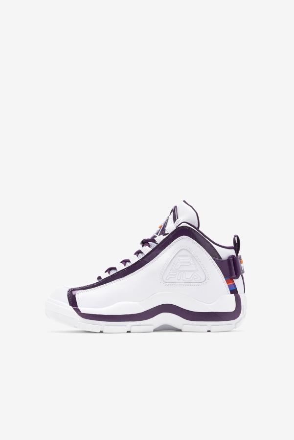 White/Purple Pennant/Orange Fila Big Kids' Grant Hill 2 History