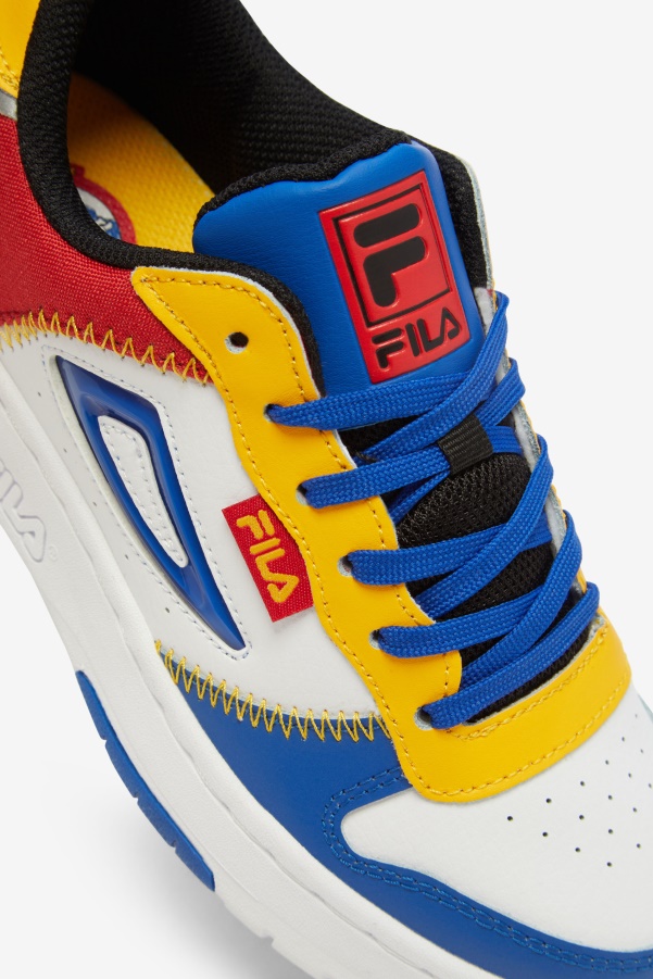 Black/Blue Fila Little Kids' Lnx-100 Chain Stitch