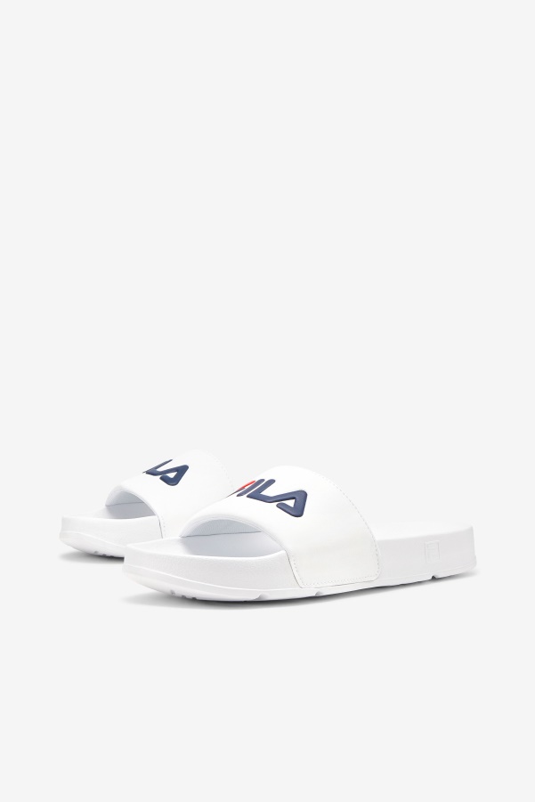 Women's drifter White/Navy/Red Fila