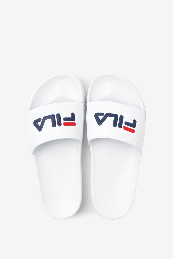 Women's drifter White/Navy/Red Fila
