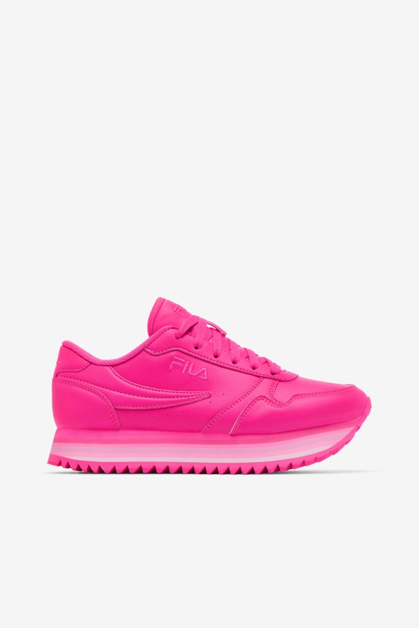Fila Women's Orbit Stripe Pink Glo/Pink