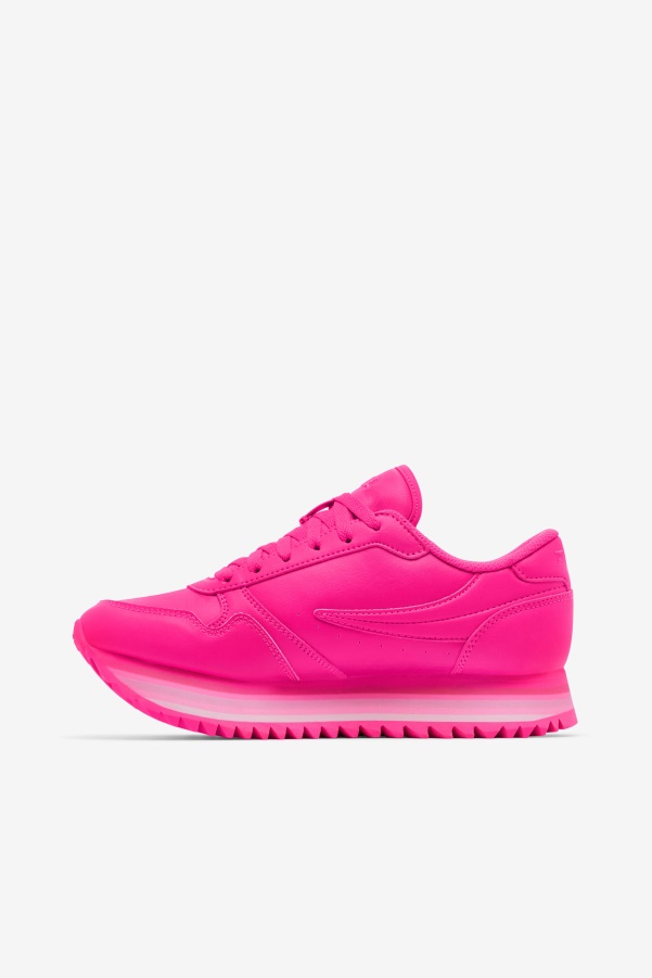 Fila Women's Orbit Stripe Pink Glo/Pink