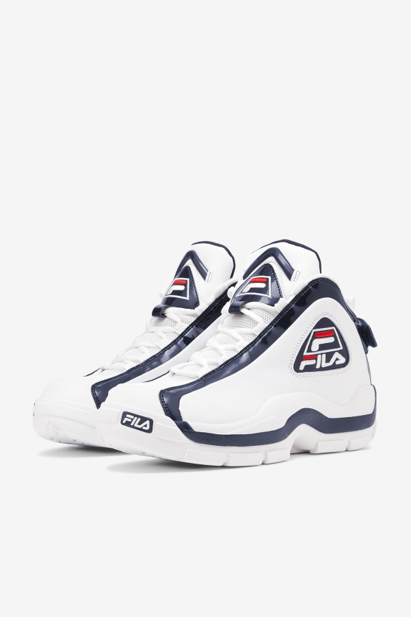 White/Navy/Red Men's Grant Hill 2 Fila