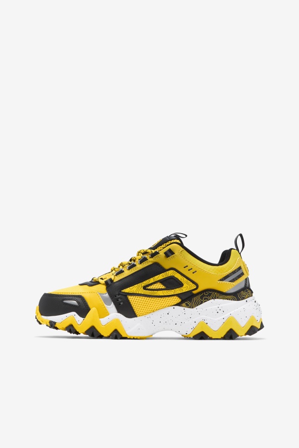 Fila Lemon/Black/White Women's Oakmont Tr