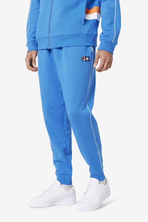 Strong Blue/White/Coral Rose Fila Townes Jogger