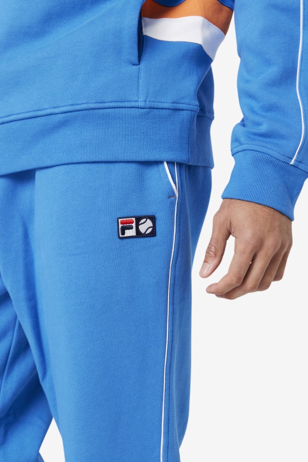 Strong Blue/White/Coral Rose Fila Townes Jogger