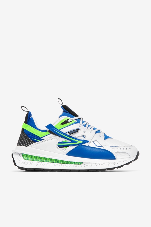 Men's Sandenal Fila White/Blue/Green