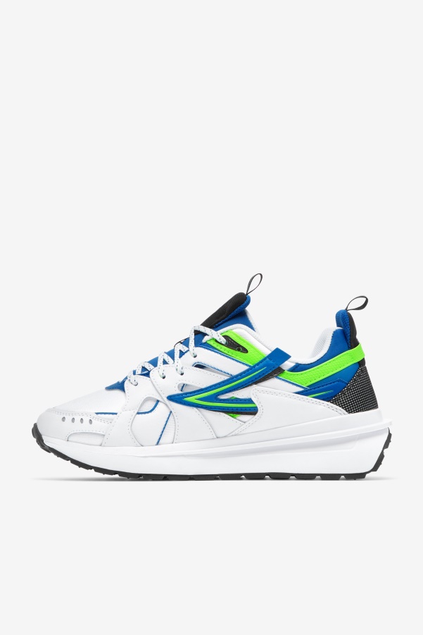 Men's Sandenal Fila White/Blue/Green