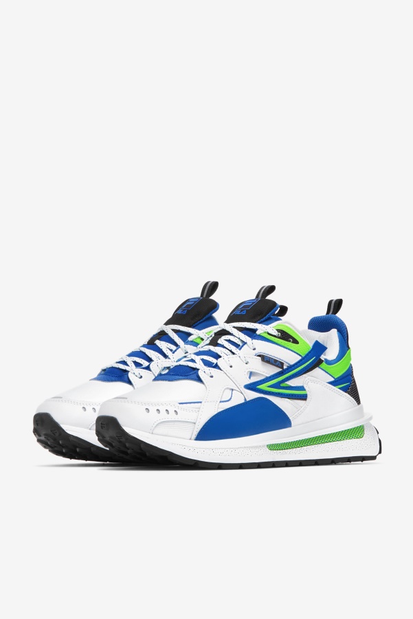Men's Sandenal Fila White/Blue/Green
