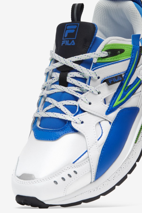Men's Sandenal Fila White/Blue/Green