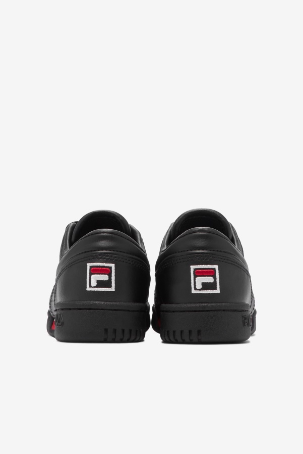 Black/Red/White Fila Toddler's Original Fitness