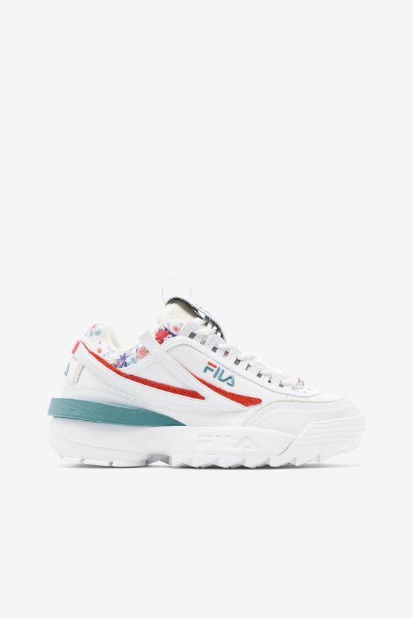 Women's Disruptor 2 Exp Fila White/Tofu/Porcelain