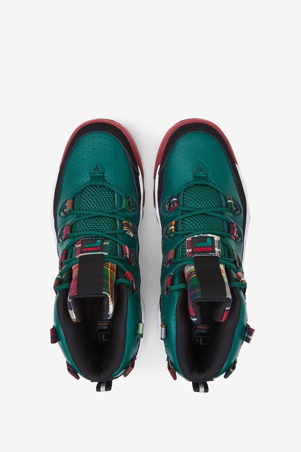 Black/June Bug/White Fila Men's Grant Hill 1