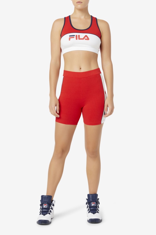 Fila Davina Bike Short Red