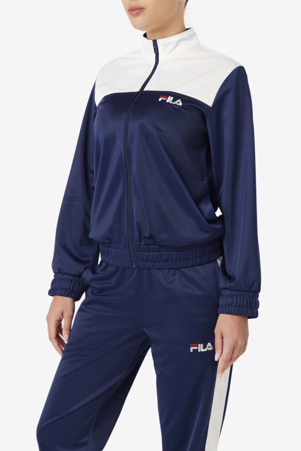Navy McKenna Track Jacket Fila