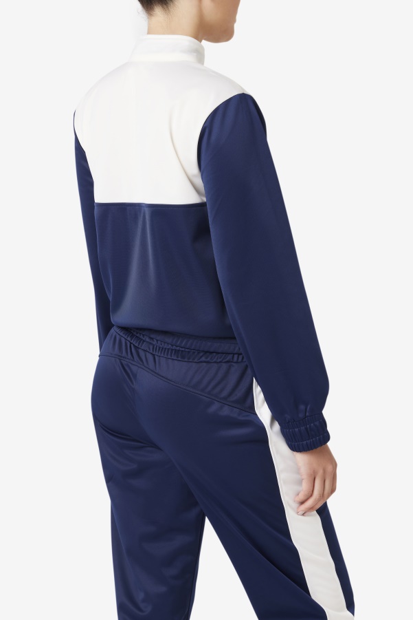 Navy McKenna Track Jacket Fila