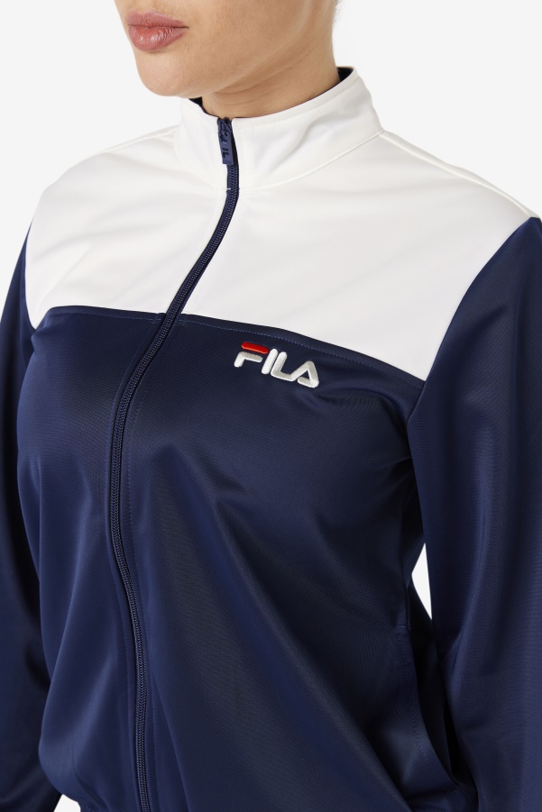 Navy McKenna Track Jacket Fila