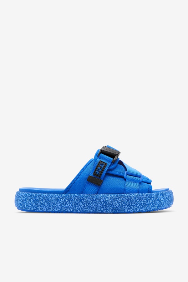 Blue/Black/Blue Men's Atlas Slide Fila