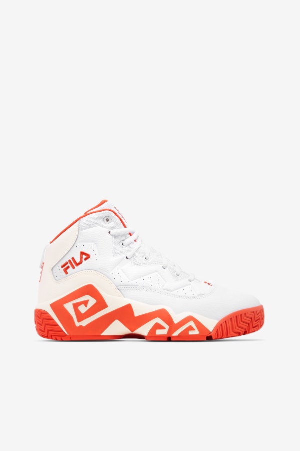 Women's Mb White/Mandarin Red/Gardenia Fila