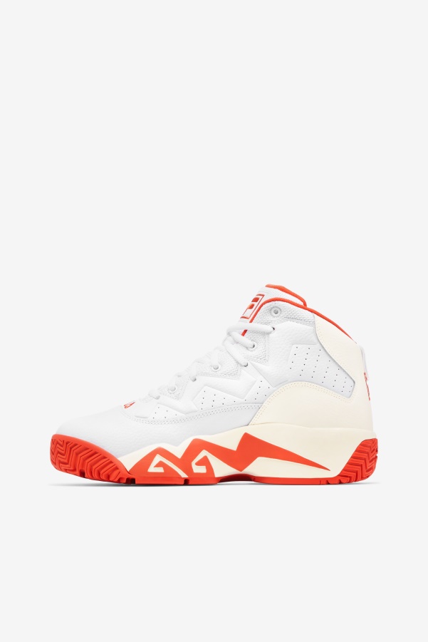 Women's Mb White/Mandarin Red/Gardenia Fila