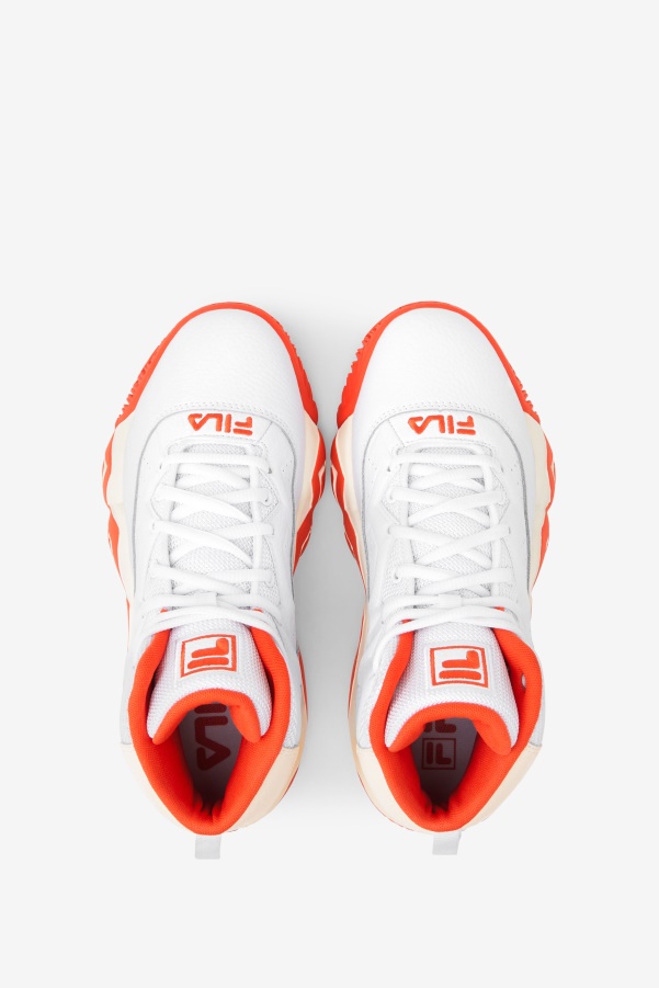 Women's Mb White/Mandarin Red/Gardenia Fila