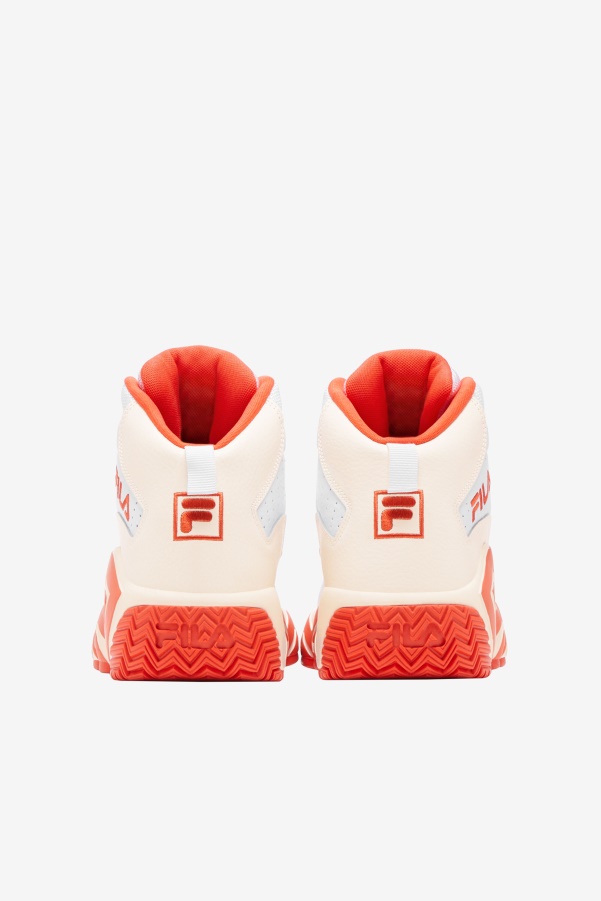 Women's Mb White/Mandarin Red/Gardenia Fila