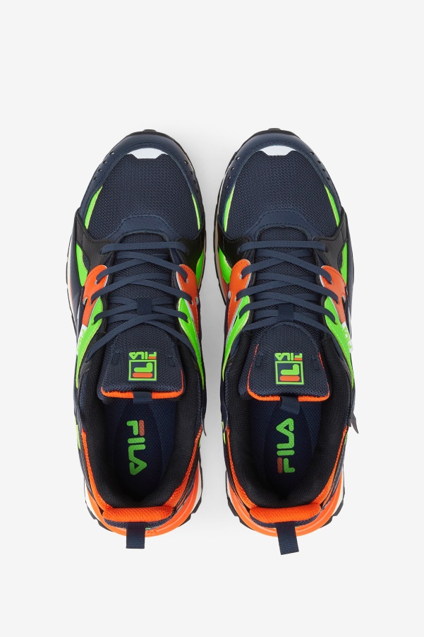 Men's Sandenal Blue/Red Orange/Green Fila