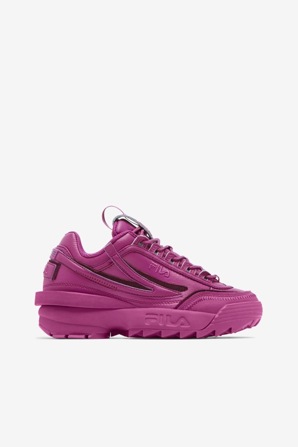 Rouge/Grape Wine Fila Women's Disruptor 2 Exp