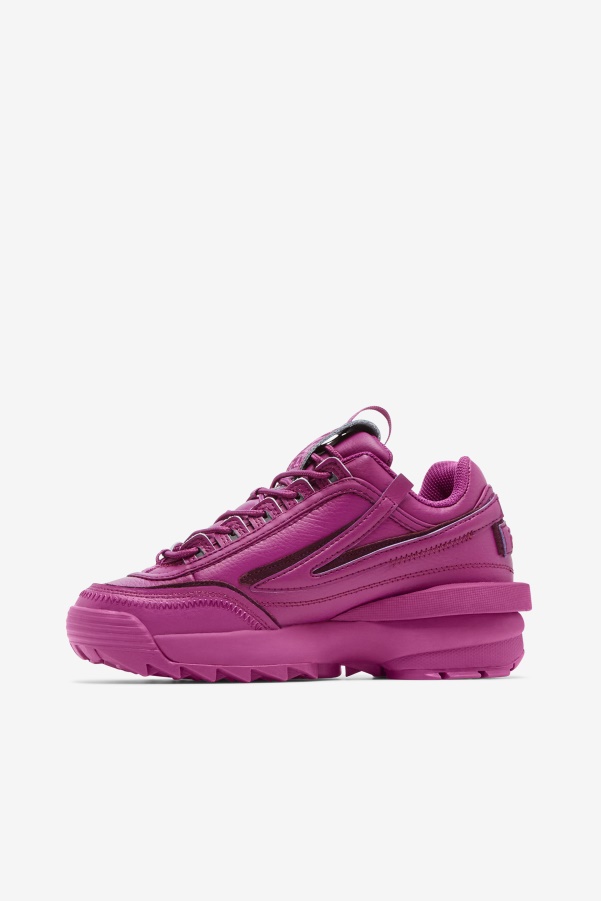 Rouge/Grape Wine Fila Women's Disruptor 2 Exp