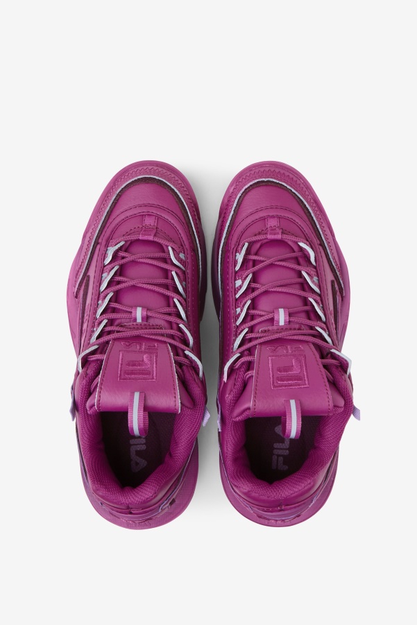 Rouge/Grape Wine Fila Women's Disruptor 2 Exp