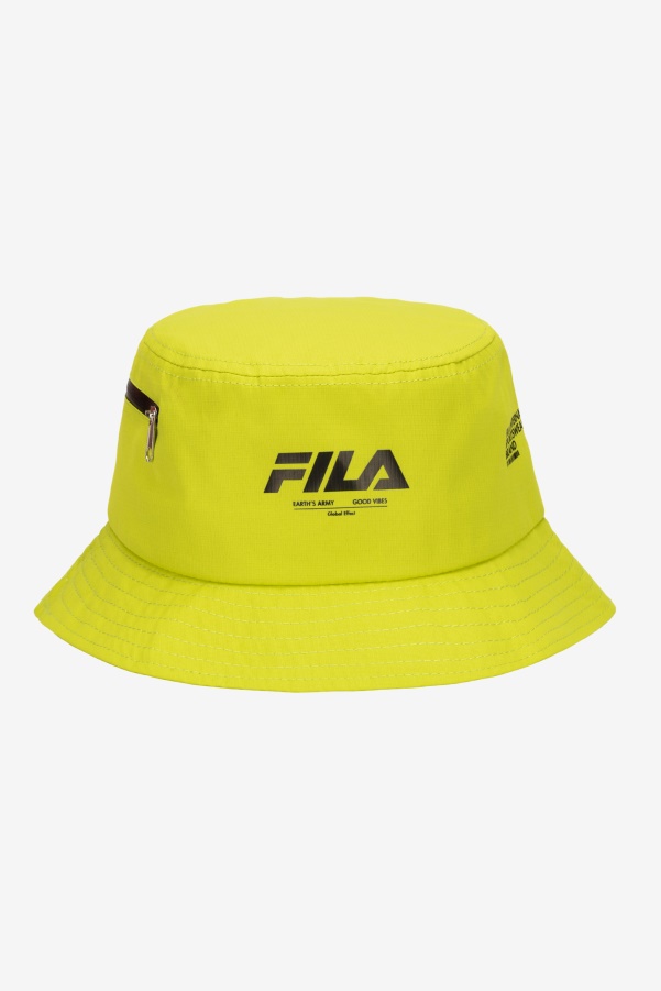 Lime Punch Ripstop Bucket Hat Fila