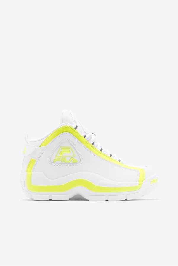 Fila White/Yellow Women's Grant Hill 2