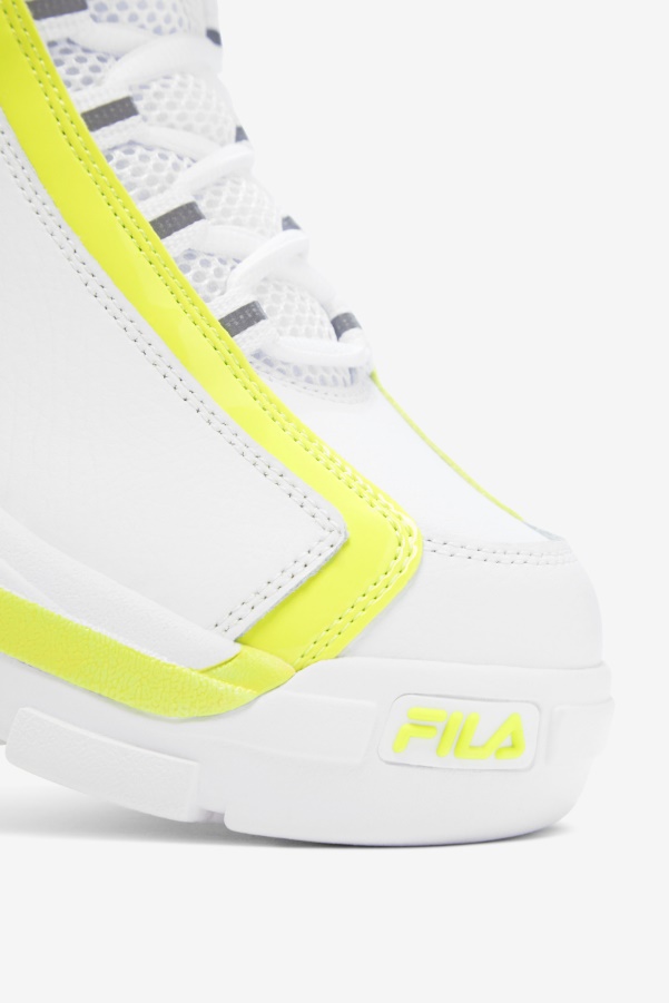 Fila White/Yellow Women's Grant Hill 2