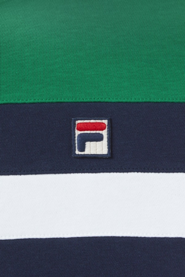 Fila Navy/Jelly Bean/White Arlo Hoodie